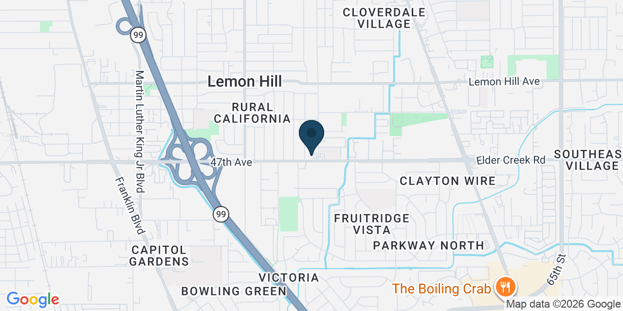 Map showing Sacramento, Sacramento County, CA