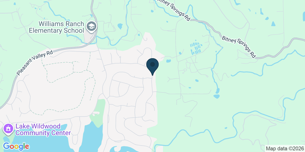 Map showing Penn Valley, Nevada County, CA