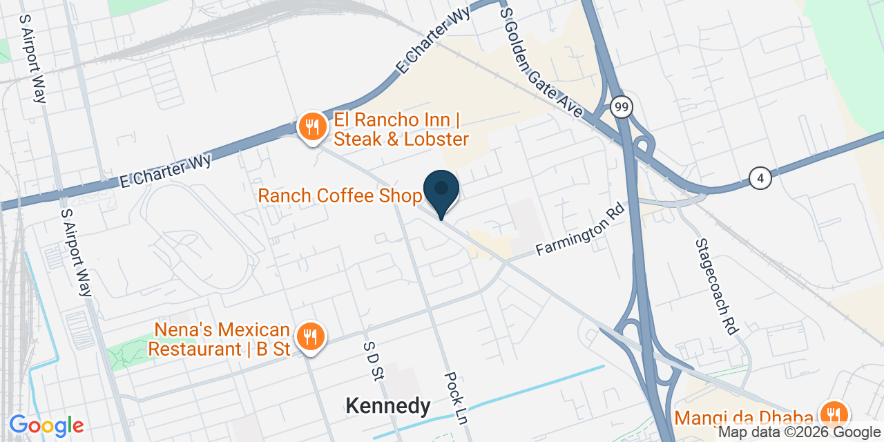 Map showing Stockton, San Joaquin County, CA