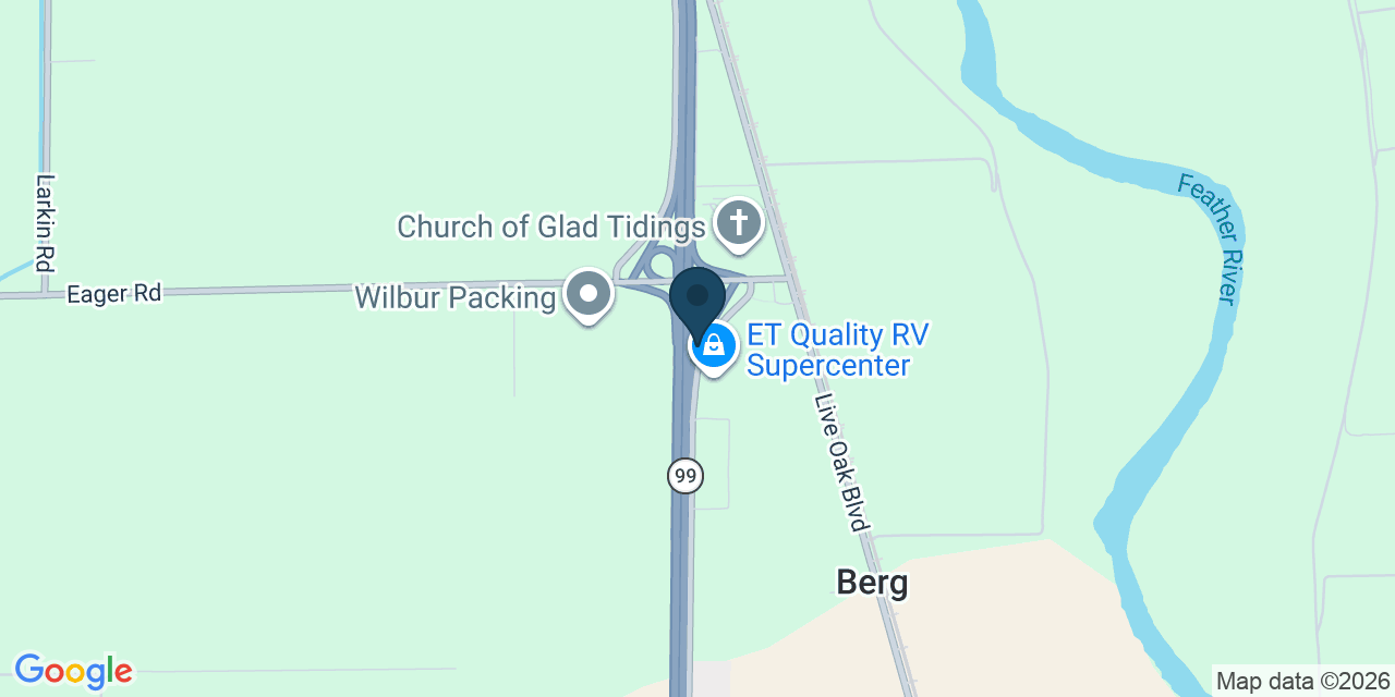 Map showing Yuba City, Sutter County, CA