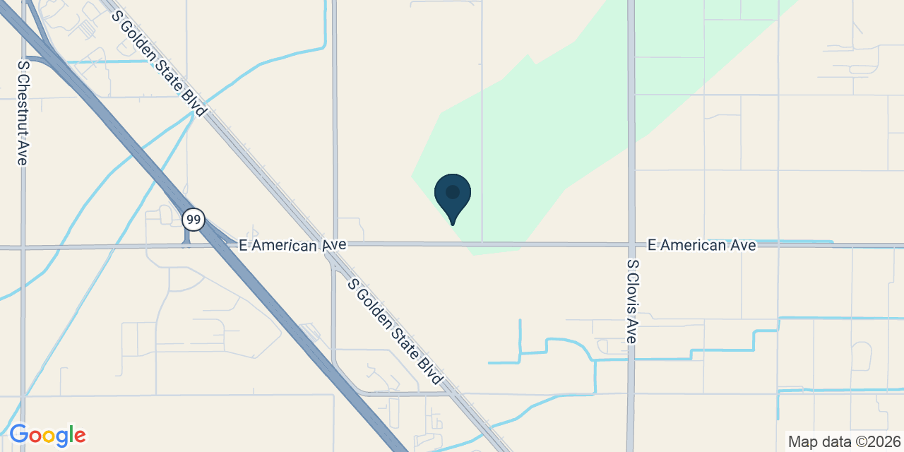Map showing Fresno, Fresno County, CA