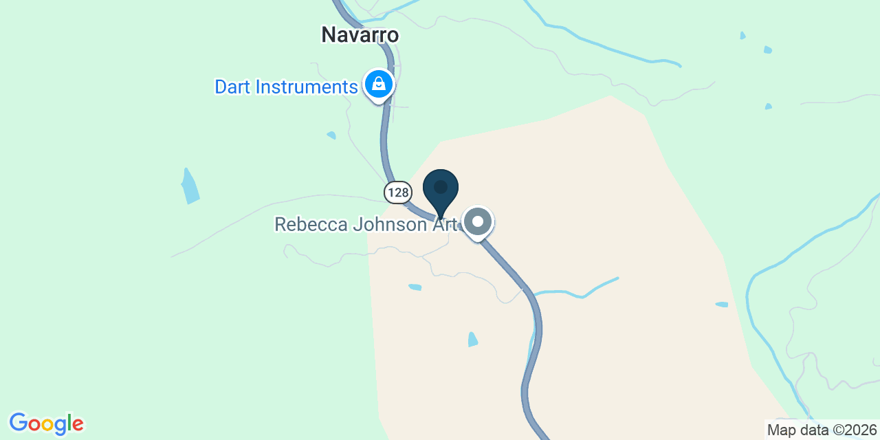 Map showing Philo, Mendocino County, CA