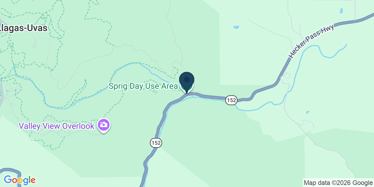 Map showing Gilroy, Santa Clara County, CA