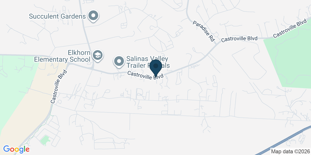 Map showing Monterey County, CA