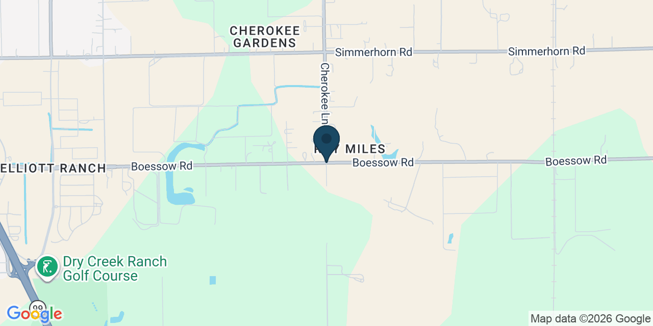 Map showing Sacramento County, CA