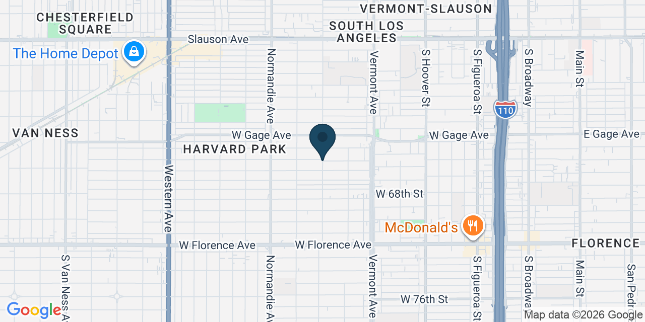 Map showing Los Angeles, Los Angeles County, CA