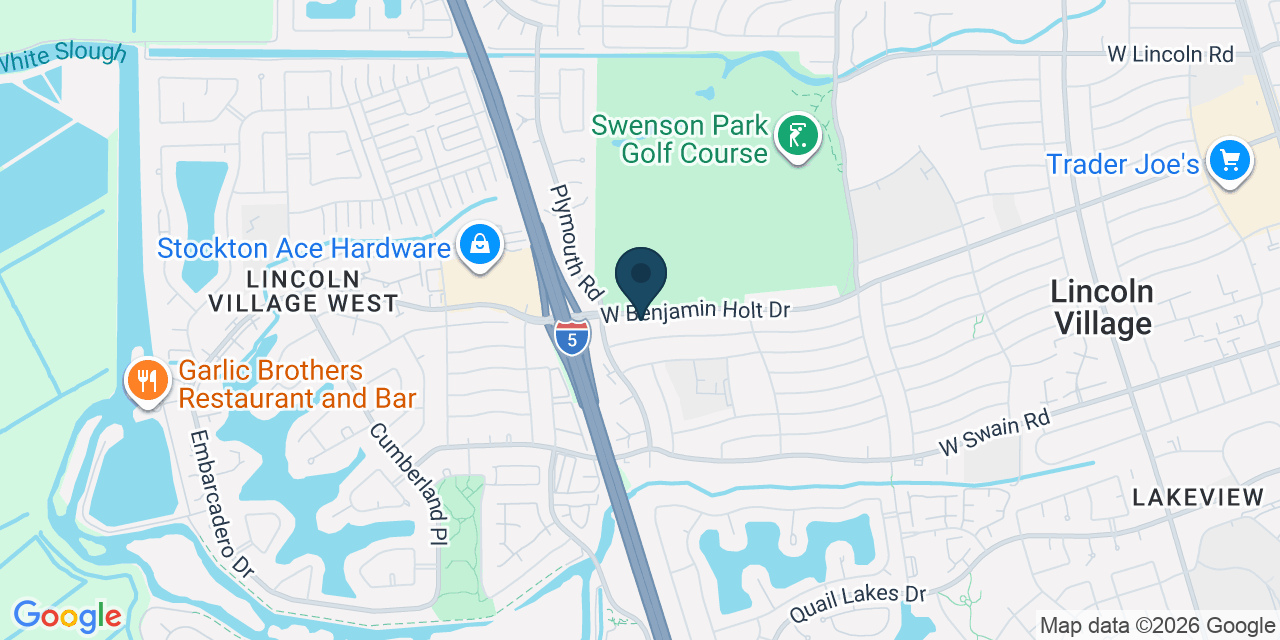 Map showing Stockton, San Joaquin County, CA