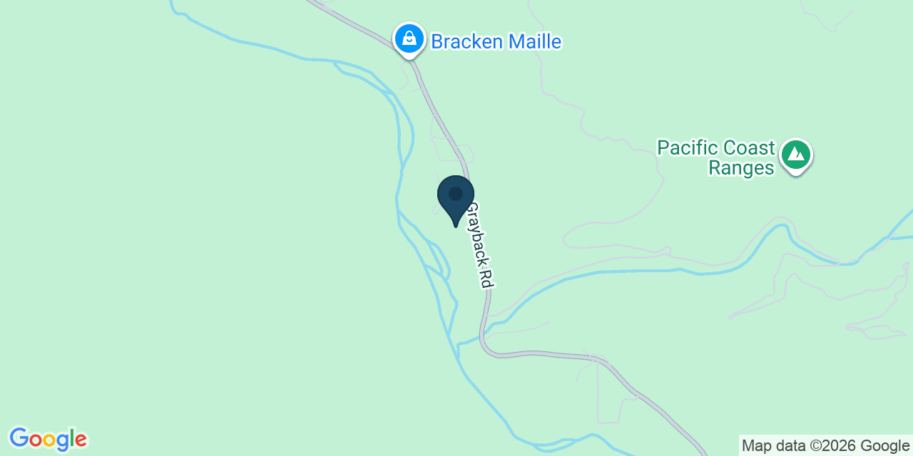 Map showing Happy Camp, Siskiyou County, CA