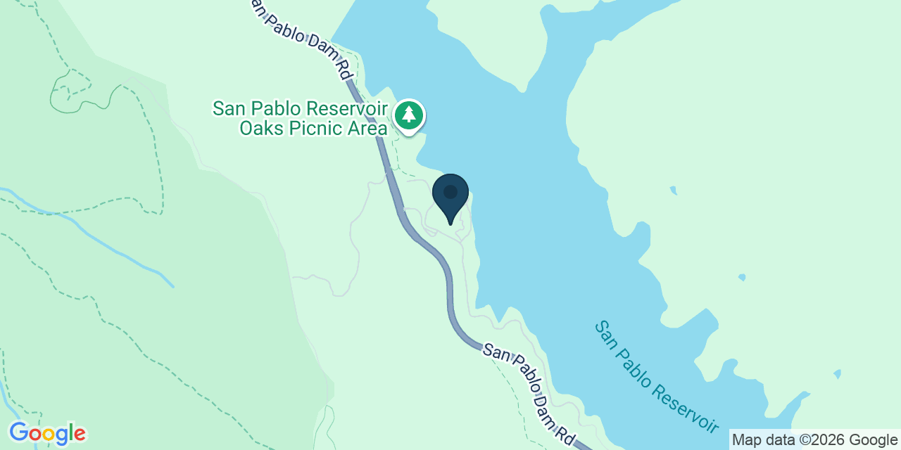 Map showing El Sobrante, Contra Costa County, CA