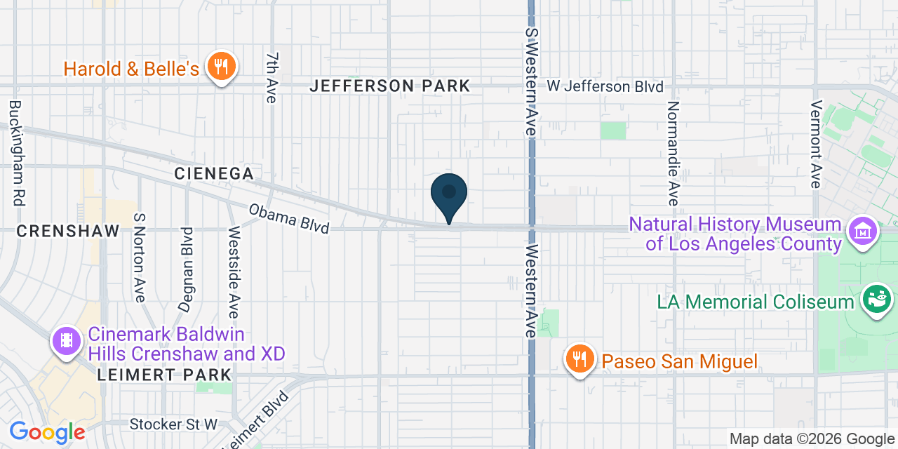 Map showing Los Angeles, Los Angeles County, CA