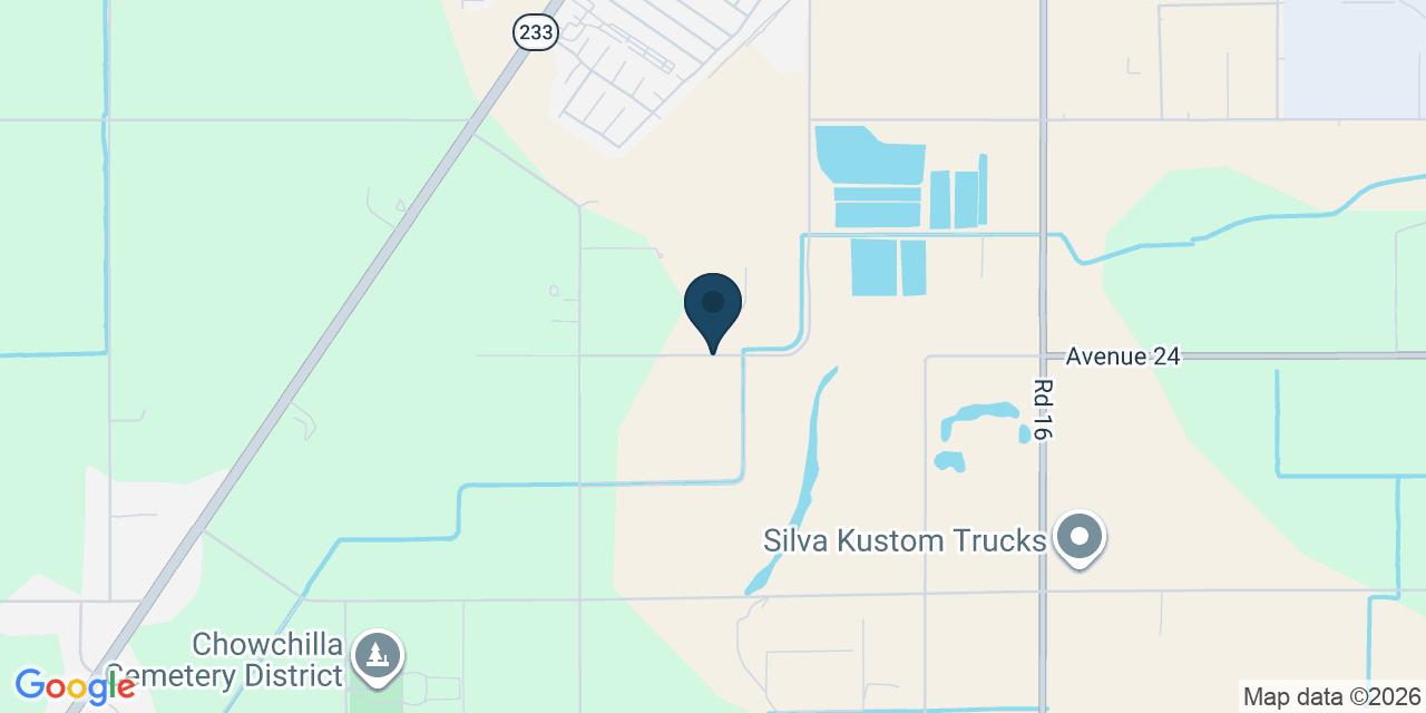 Map showing Madera County, CA