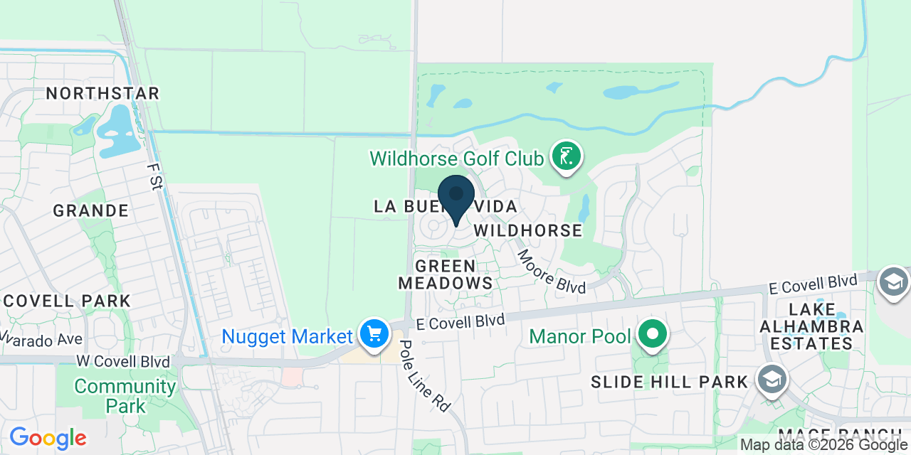 Map showing Davis, Yolo County, CA
