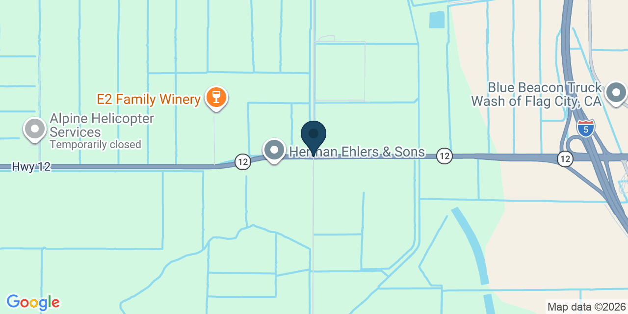 Map showing San Joaquin County, CA