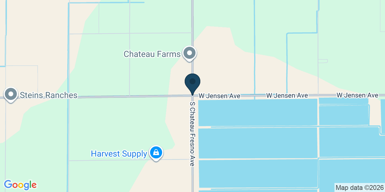 Map showing Fresno County, CA