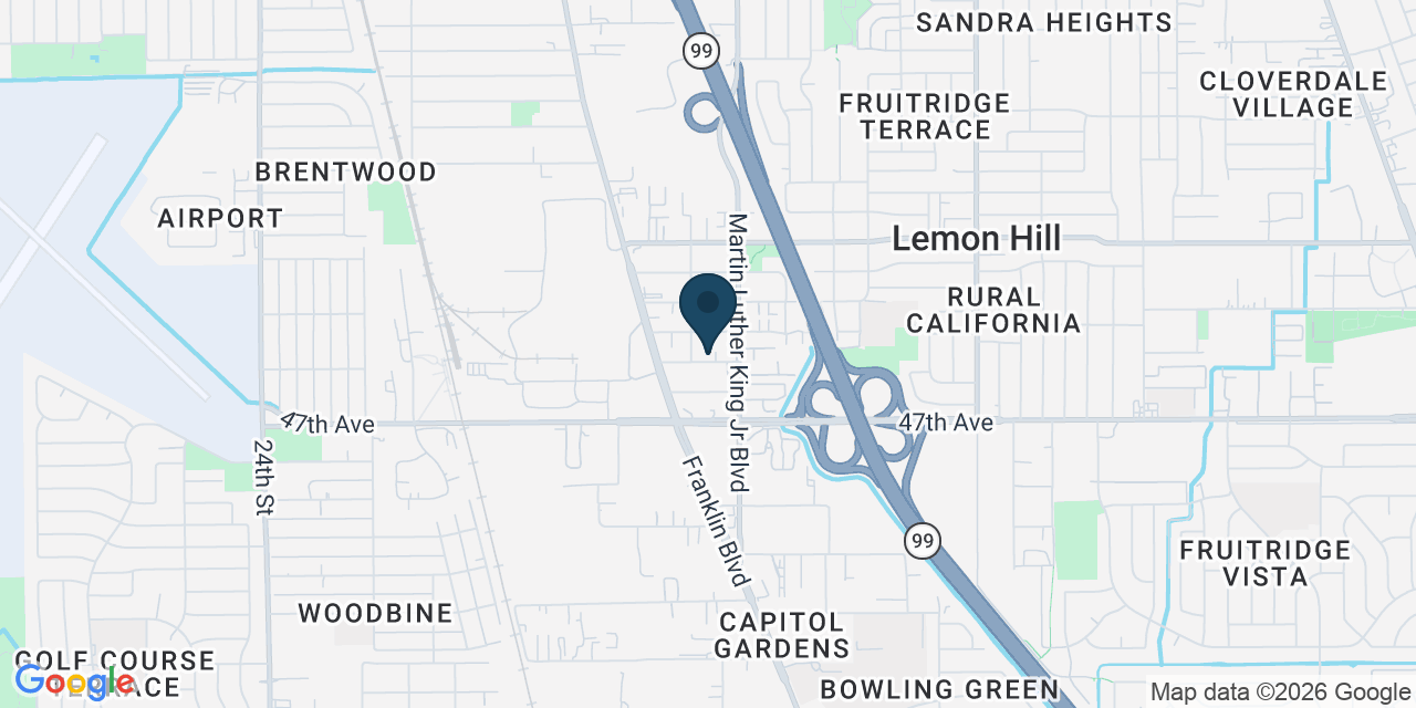 Map showing Sacramento, Sacramento County, CA