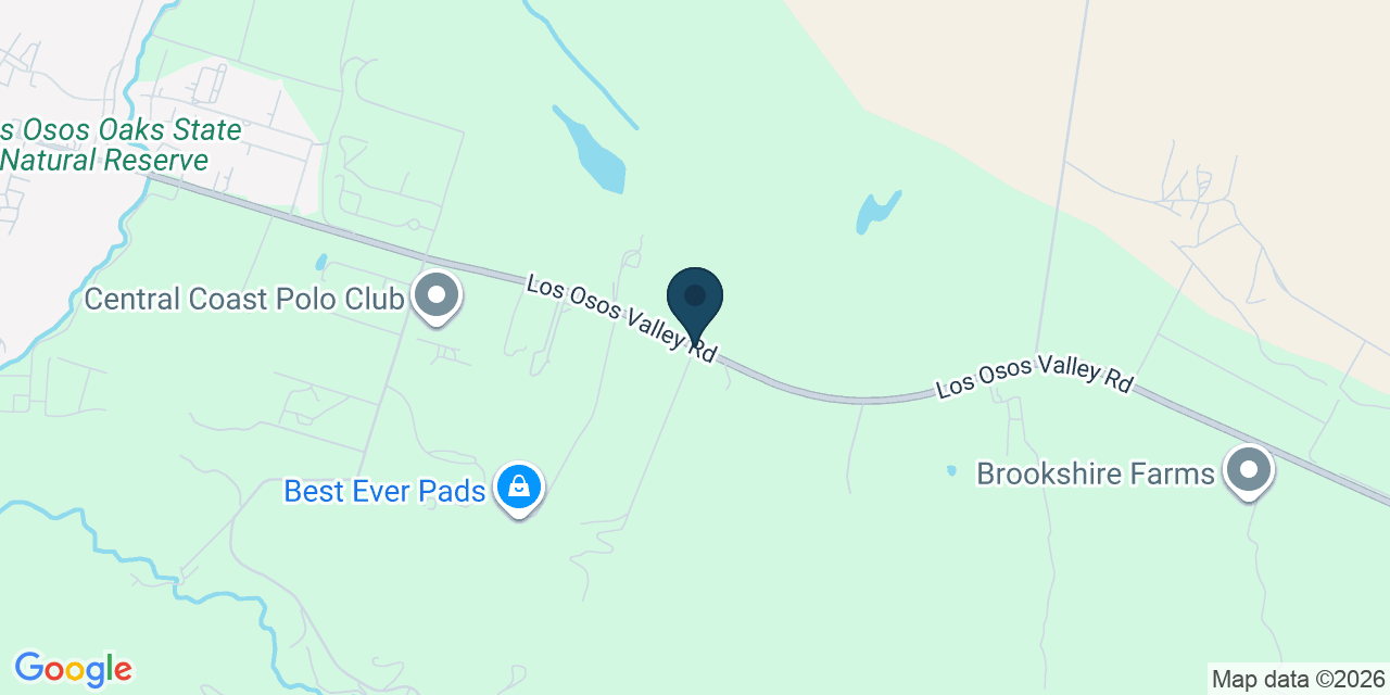 Map showing Baywood-Los Osos, San Luis Obispo County, CA