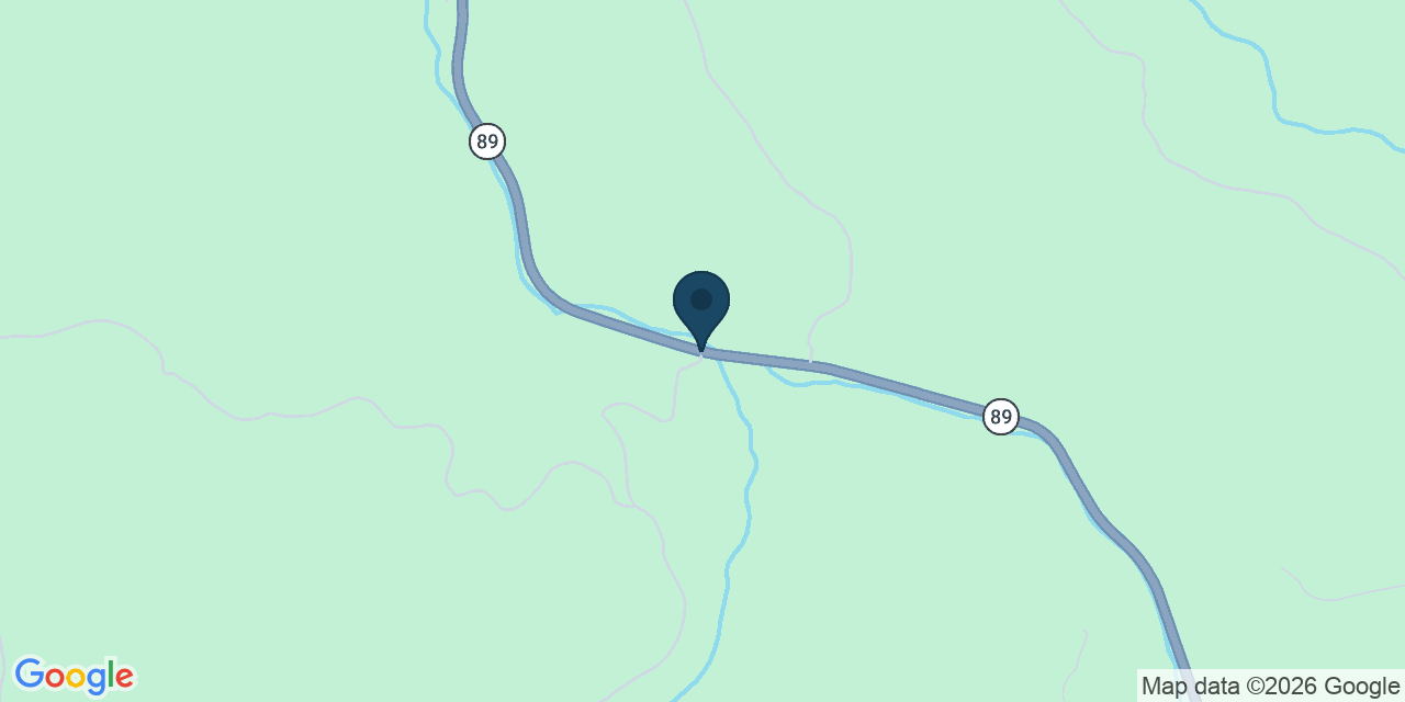 Map showing Sierra County, CA