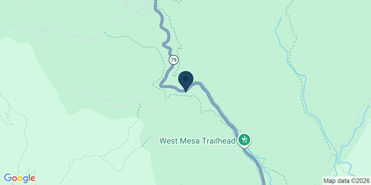 Map showing Julian, San Diego County, CA