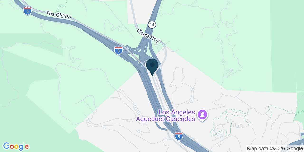 Map showing Los Angeles, Los Angeles County, CA