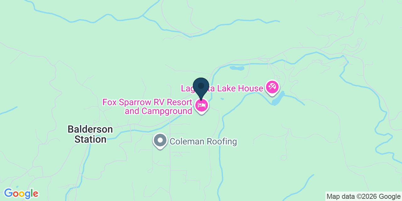 Map showing Georgetown, El Dorado County, CA