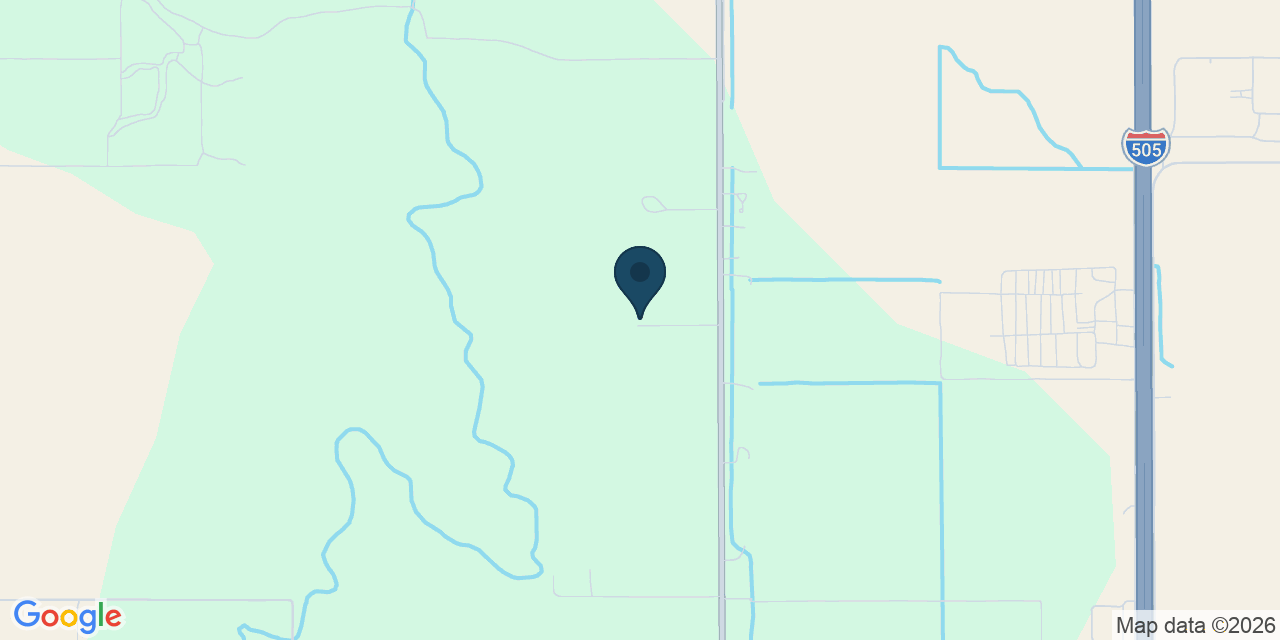 Map showing Winters, Yolo County, CA