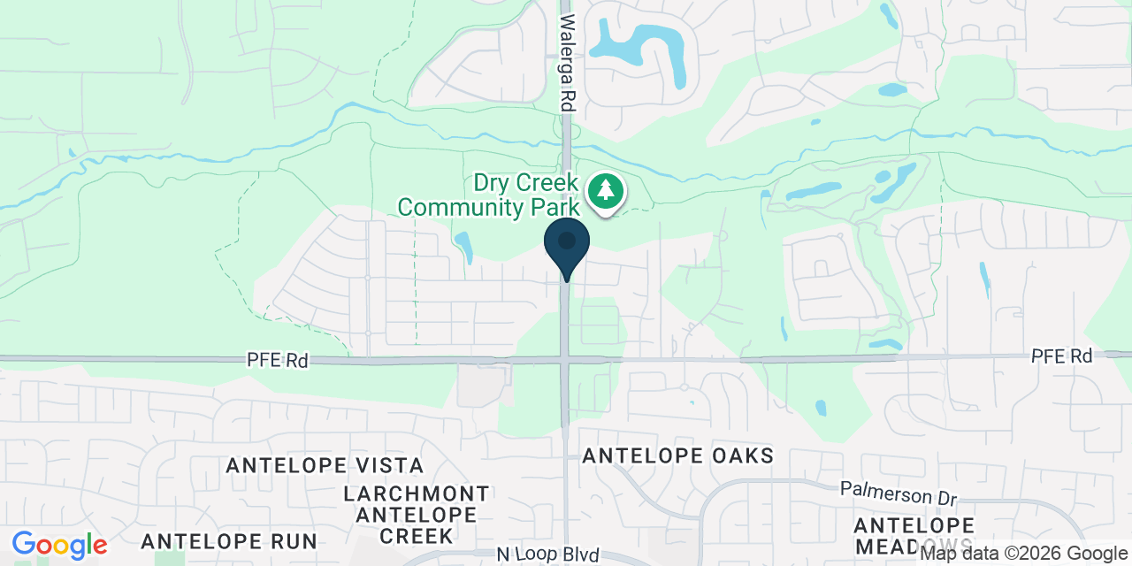Map showing Placer County, CA