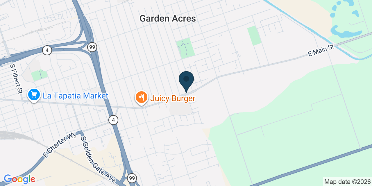 Map showing San Joaquin County, CA
