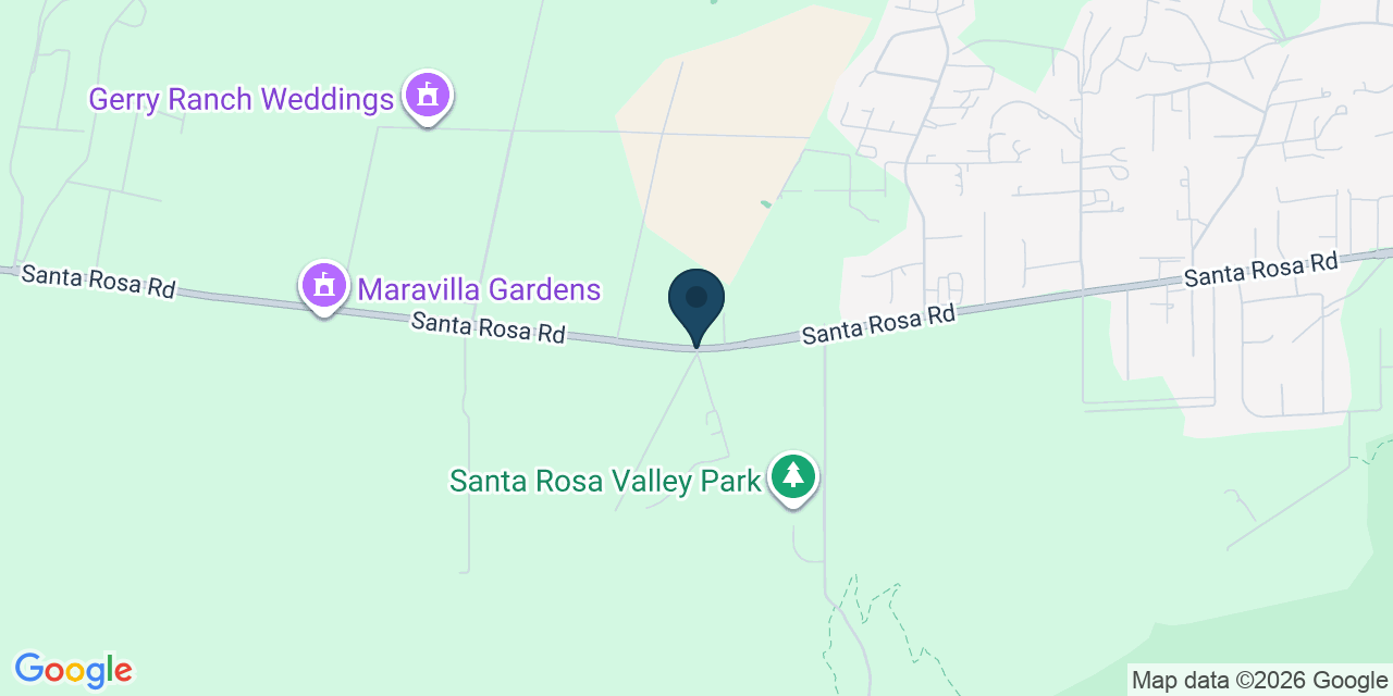 Map showing Camarillo, Ventura County, CA