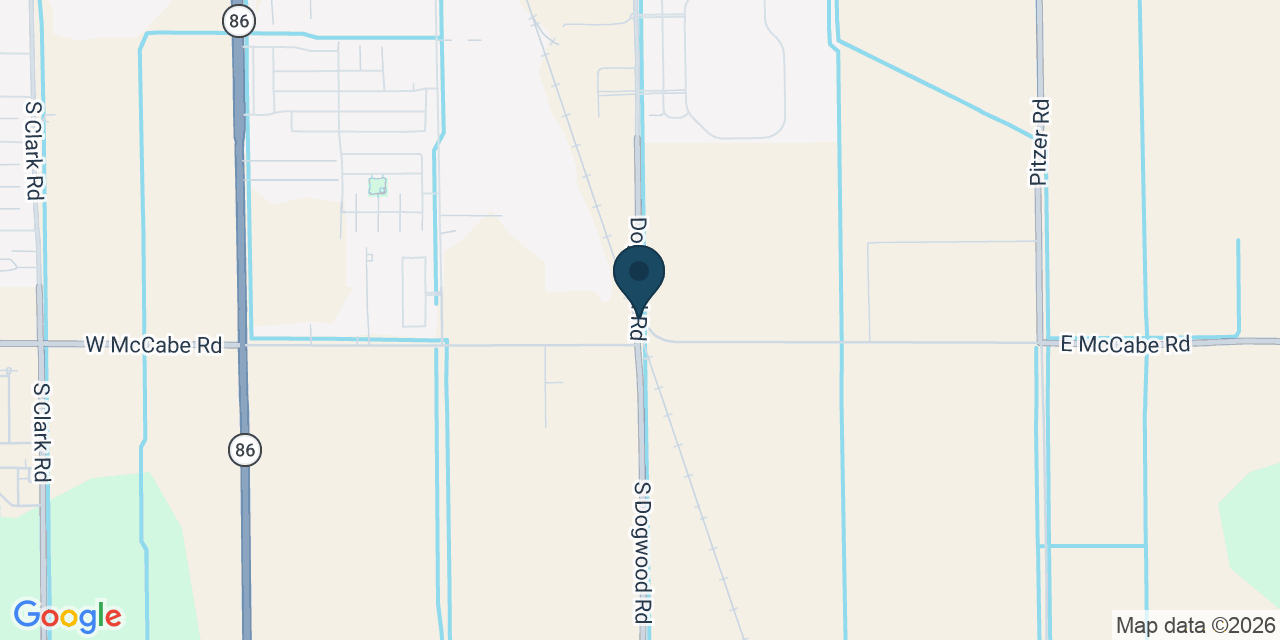 Map showing Imperial County, CA