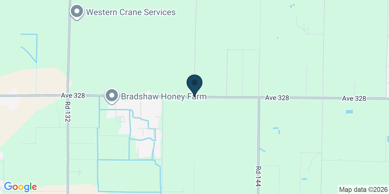 Map showing Tulare County, CA