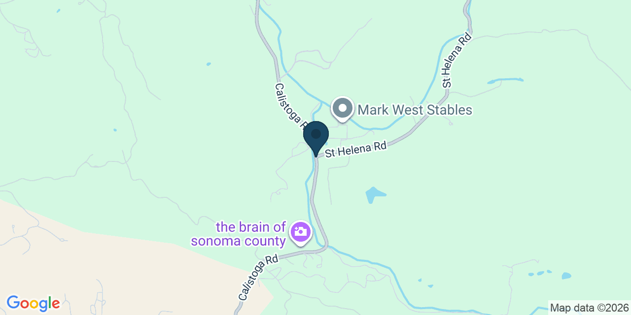 Map showing Sonoma County, CA