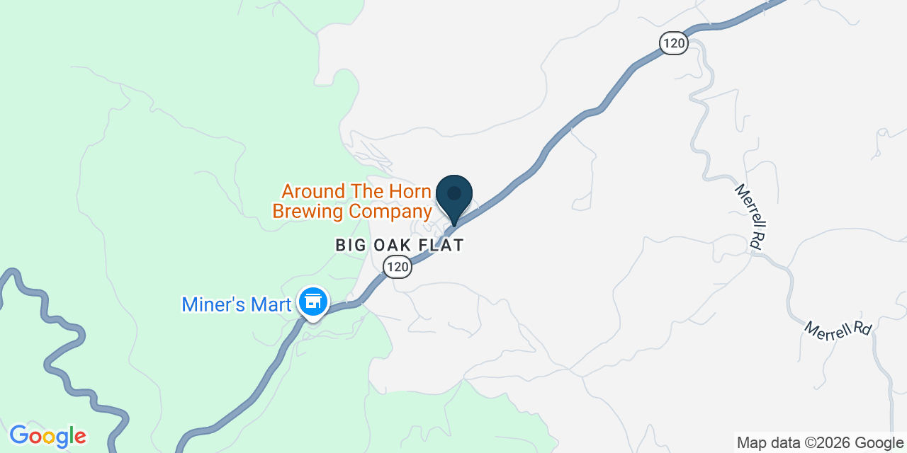 Map showing Groveland, Tuolumne County, CA