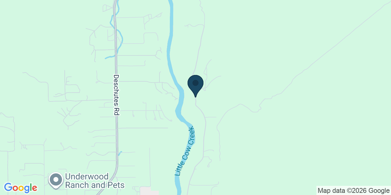 Map showing North Cow Creek, Shasta County, CA