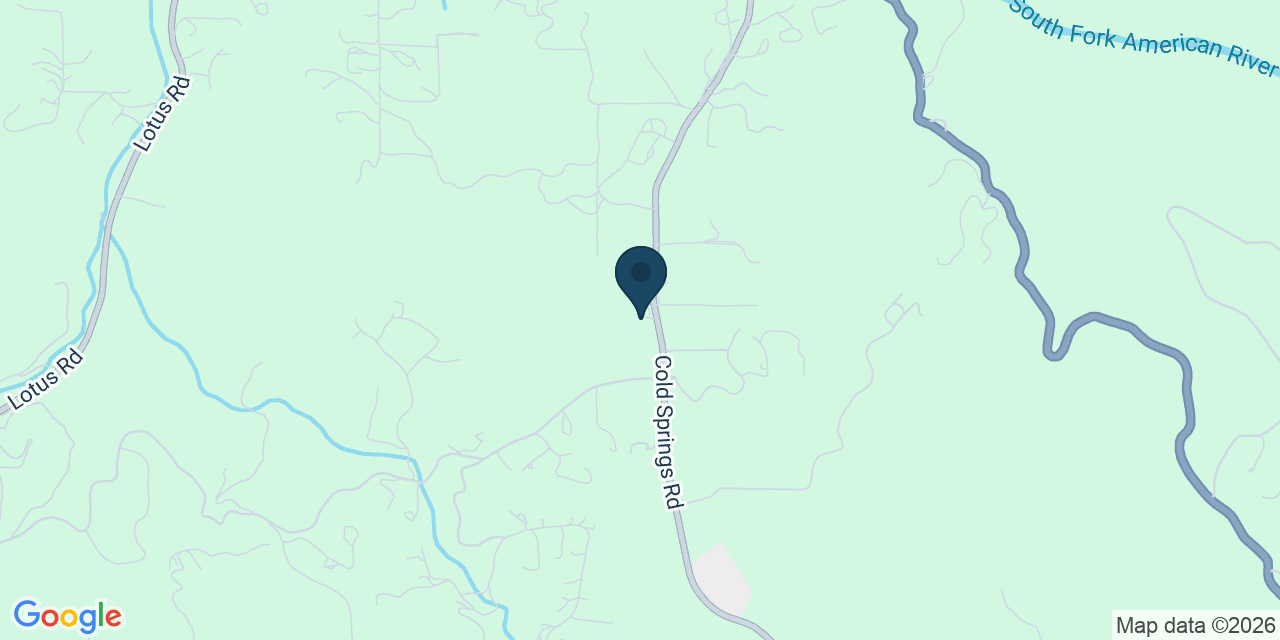 Map showing Placerville, El Dorado County, CA