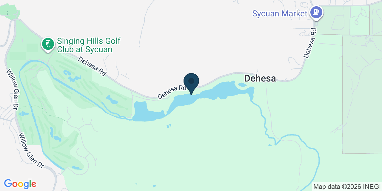 Map showing El Cajon, San Diego County, CA