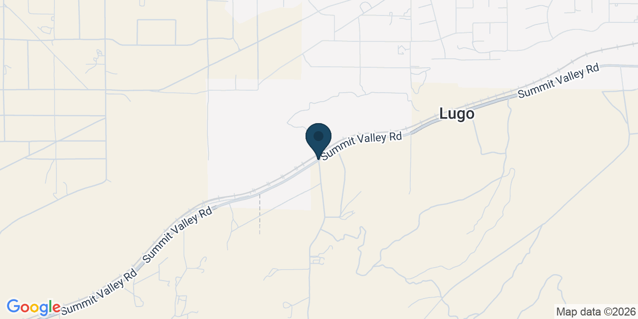 Map showing San Bernardino County, CA