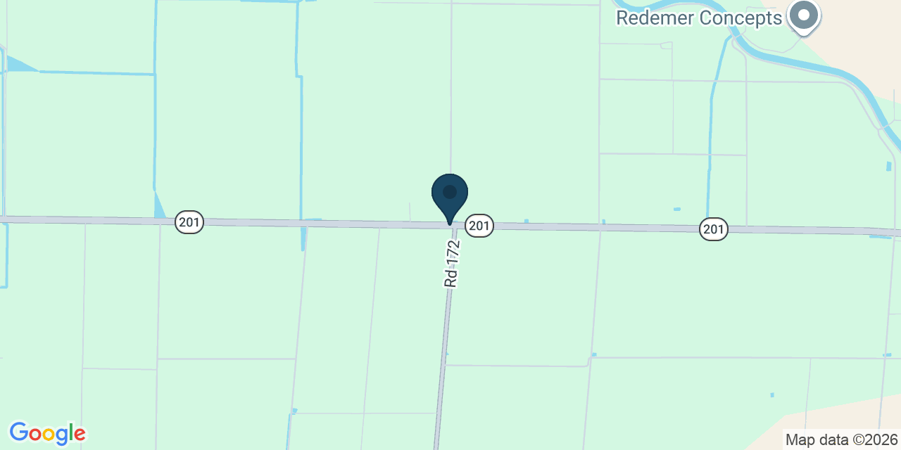 Map showing Tulare County, CA