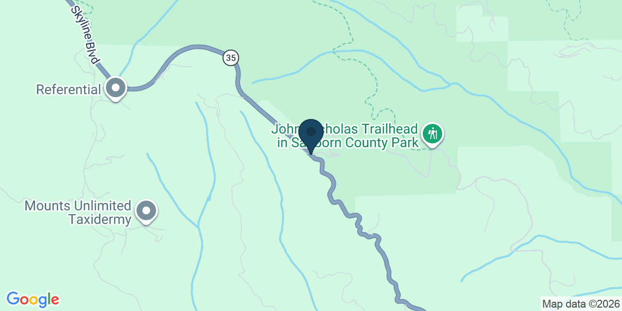 Map showing Santa Cruz County, CA