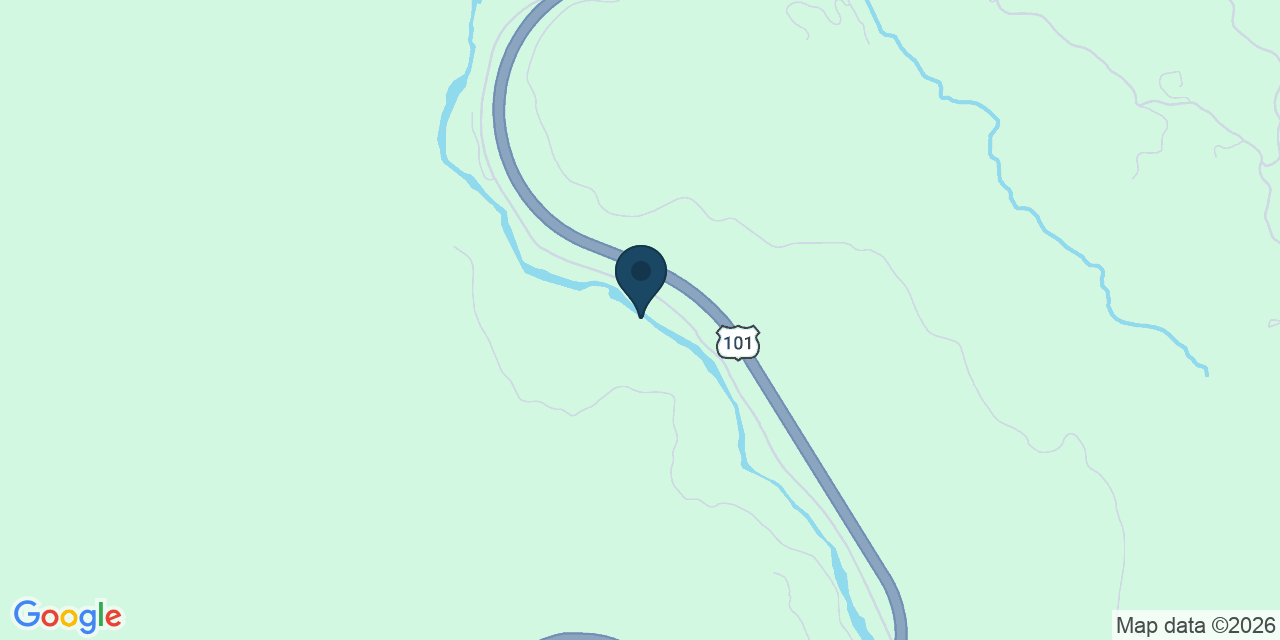 Map showing Garberville, Humboldt County, CA