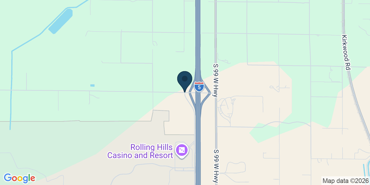 Map showing Tehama County, CA