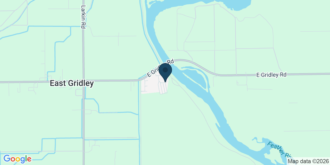 Map showing Butte County, CA