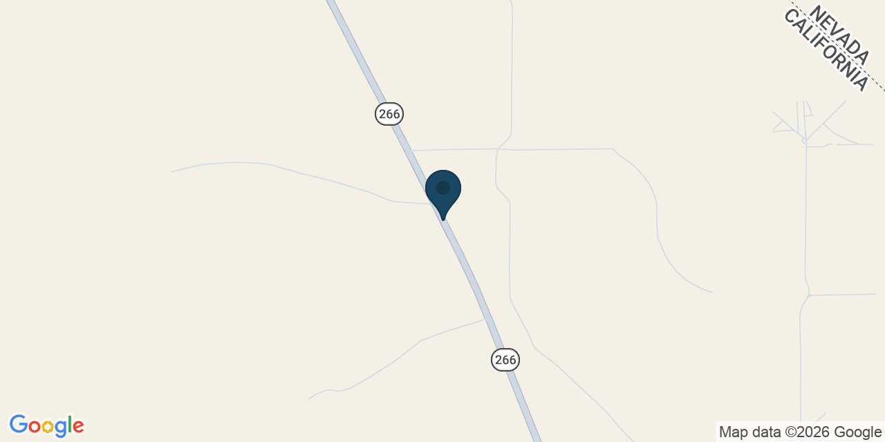 Map showing Mono County, CA