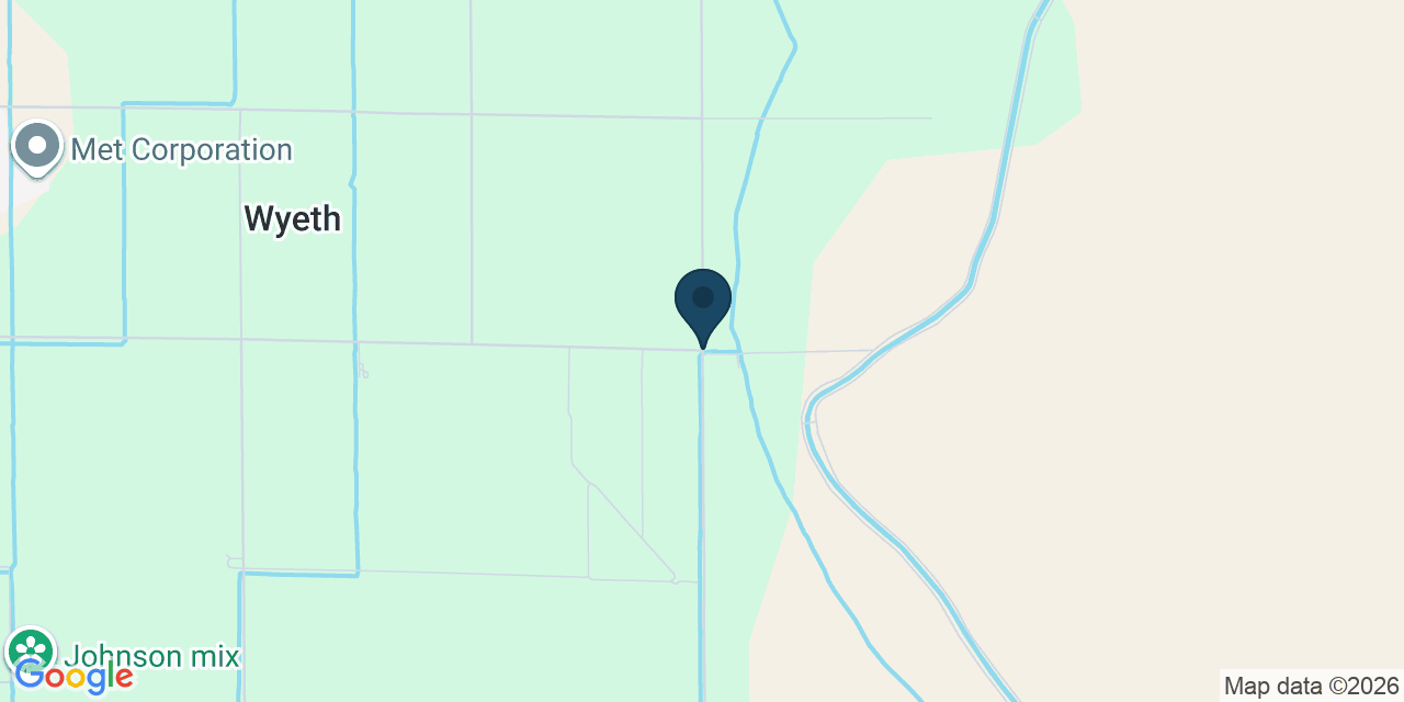 Map showing Tulare County, CA