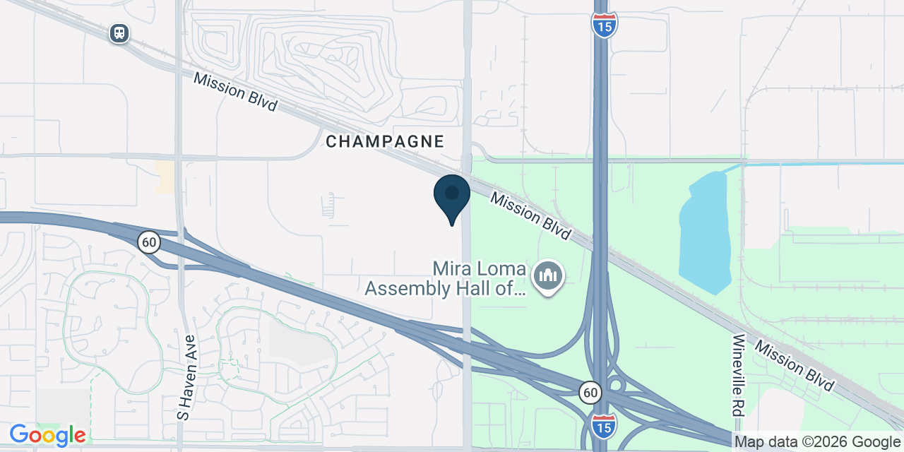 Map showing Ontario, San Bernardino County, CA