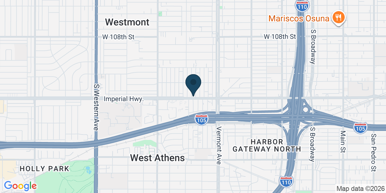 Map showing Los Angeles, Los Angeles County, CA