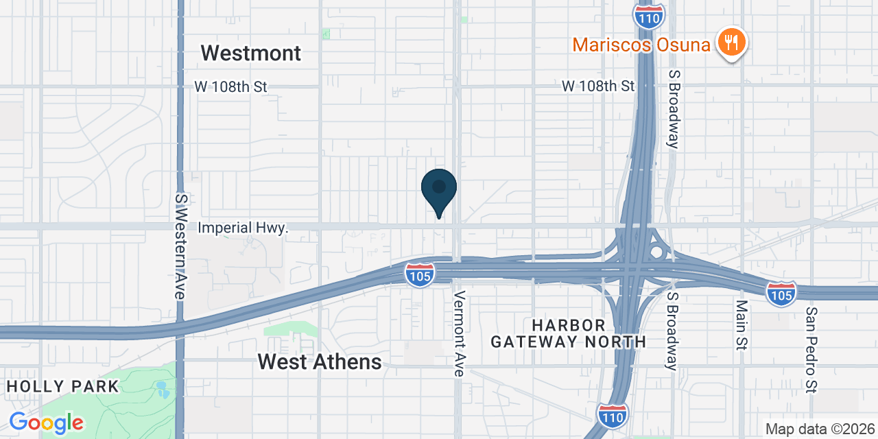 Map showing Los Angeles, Los Angeles County, CA