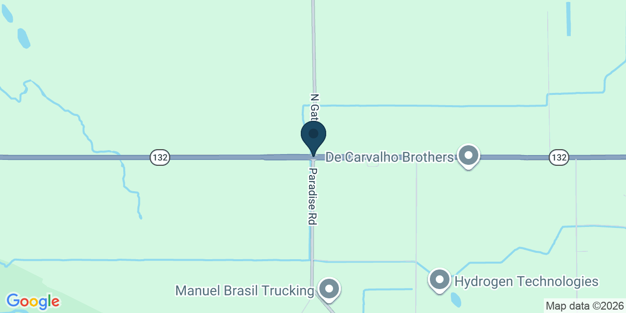 Map showing Stanislaus County, CA