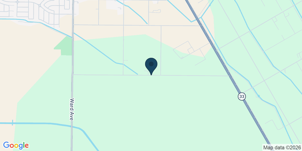 Map showing Stanislaus County, CA