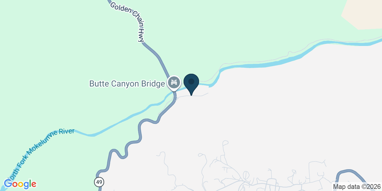 Map showing Mokelumne Hill, Calaveras County, CA