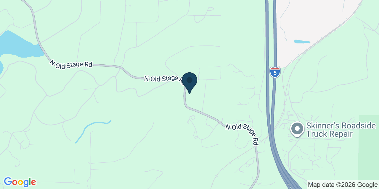 Map showing Weed, Siskiyou County, CA